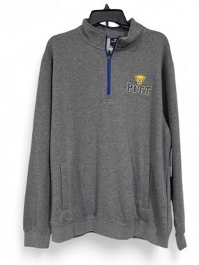 University of Pittsburgh Men’s Grey Quarterzip